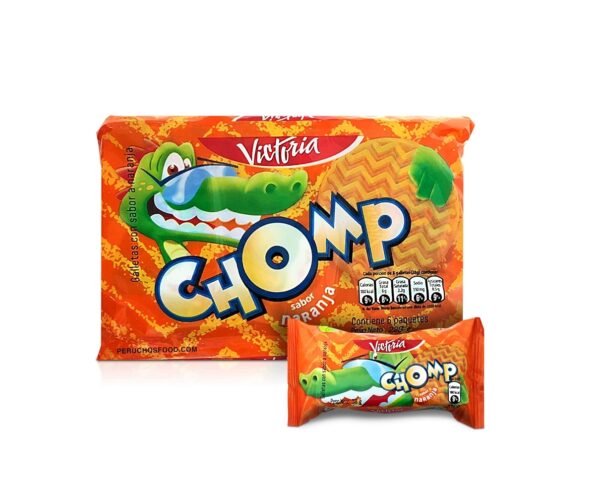 VICTORIA CHOMP COOKIES ORANGE FLAVOR: (6 UNITS)