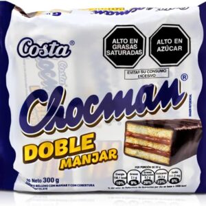 COSTA CHOCMAN DOBLE MANJAR: (6 UNITS)