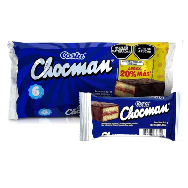 COSTA CHOCMAN COOKIES: (6 UNITS)
