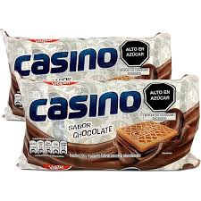 VICTORIA CASINO COOKIES WITH CHOCOLATE CREAM FILLING:(6 UNITS)
