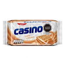 VICTORIA CASINO COOKIES WITH LUCUMA CREAM FILLING: (6 UNITS)