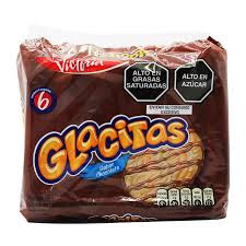 GLACITAS COOKIES WITH CHOCOLATE FLAVOR