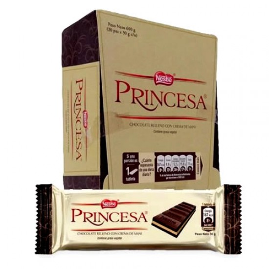 PRINCESA-CHOCOLATE-BARS-BOX-20-UNITS-550x550 PRINCESA CHOCOLATE