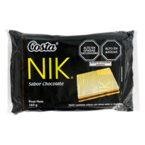 NIK CHOCOLATE-FLAVORED COOKIES