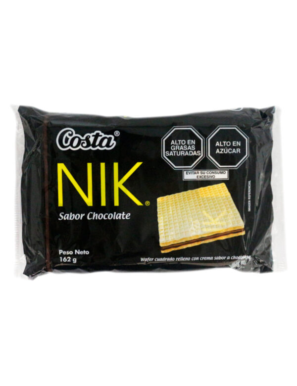 NIK CHOCOLATE-FLAVORED COOKIES