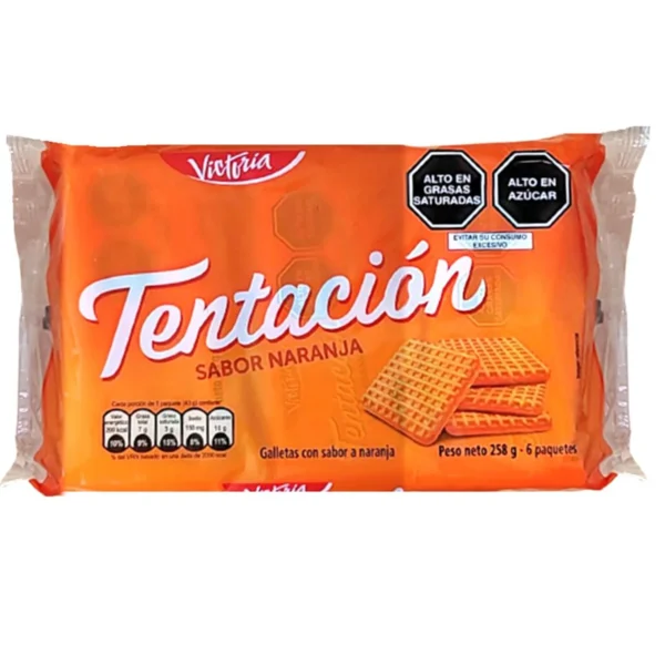 TENTACION ORANGE-FLAVORED COOKIES